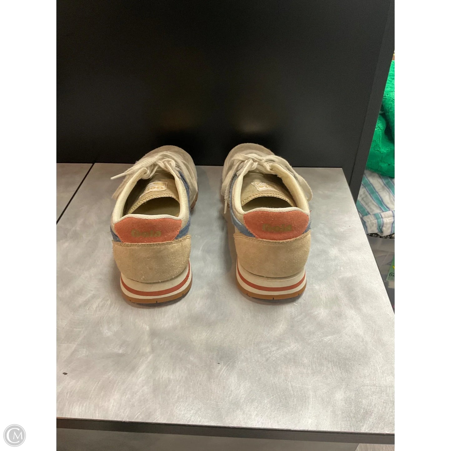 Shoes Sneakers By Gola In Gold, Size: 9