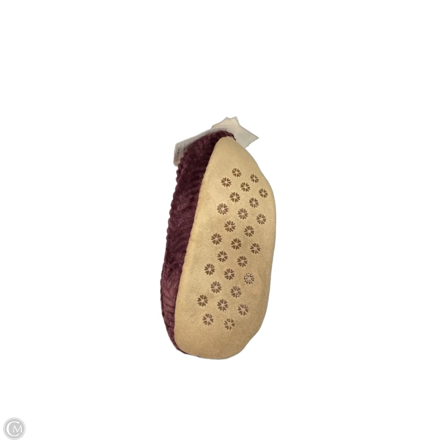 Slippers By Mix It In Maroon, Size: