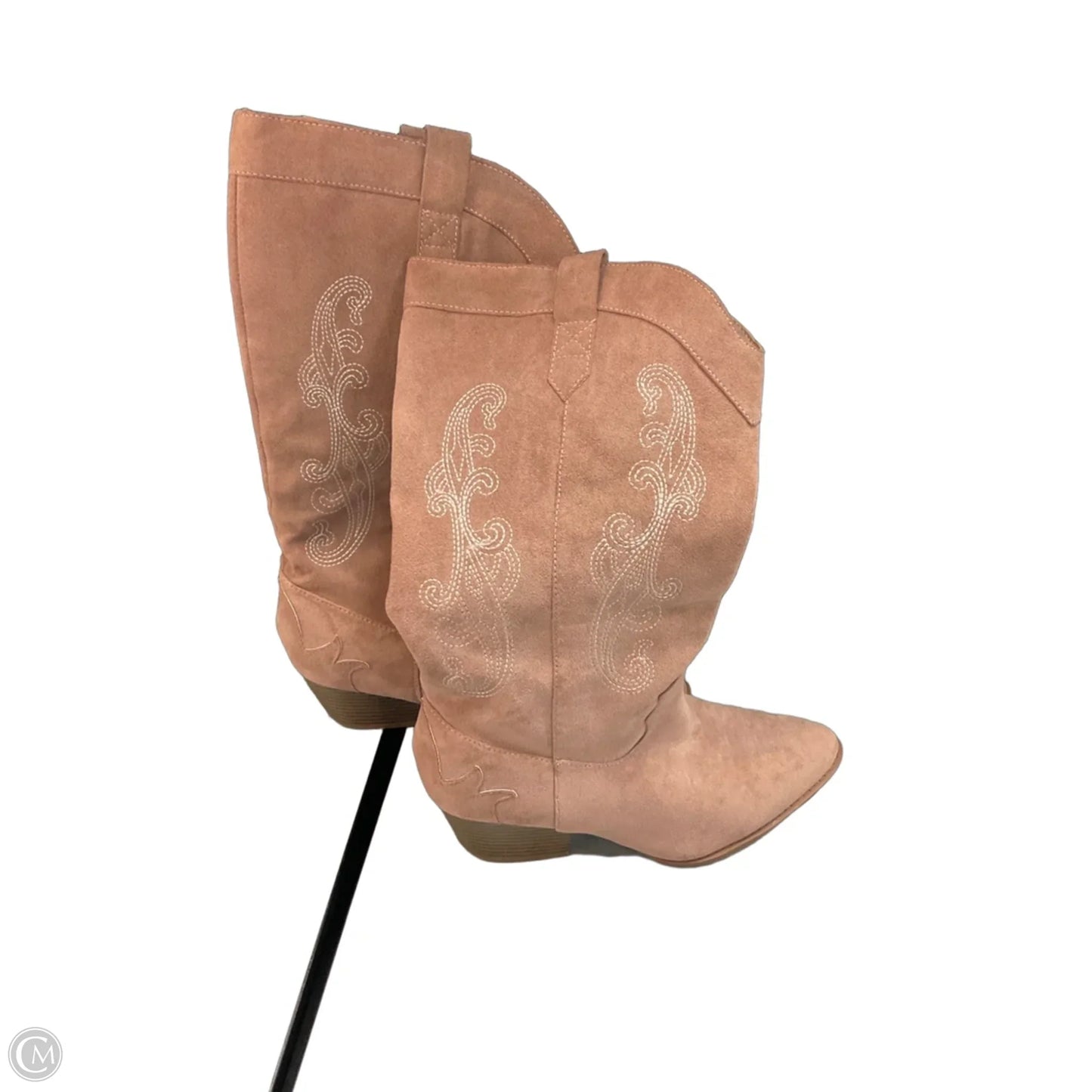 Boots Western By Clothes Mentor In Pink, Size: 9