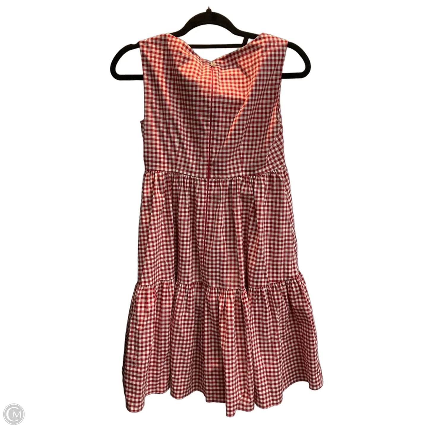 Dress Designer By Kate Spade In Checkered Pattern, Size: Xs