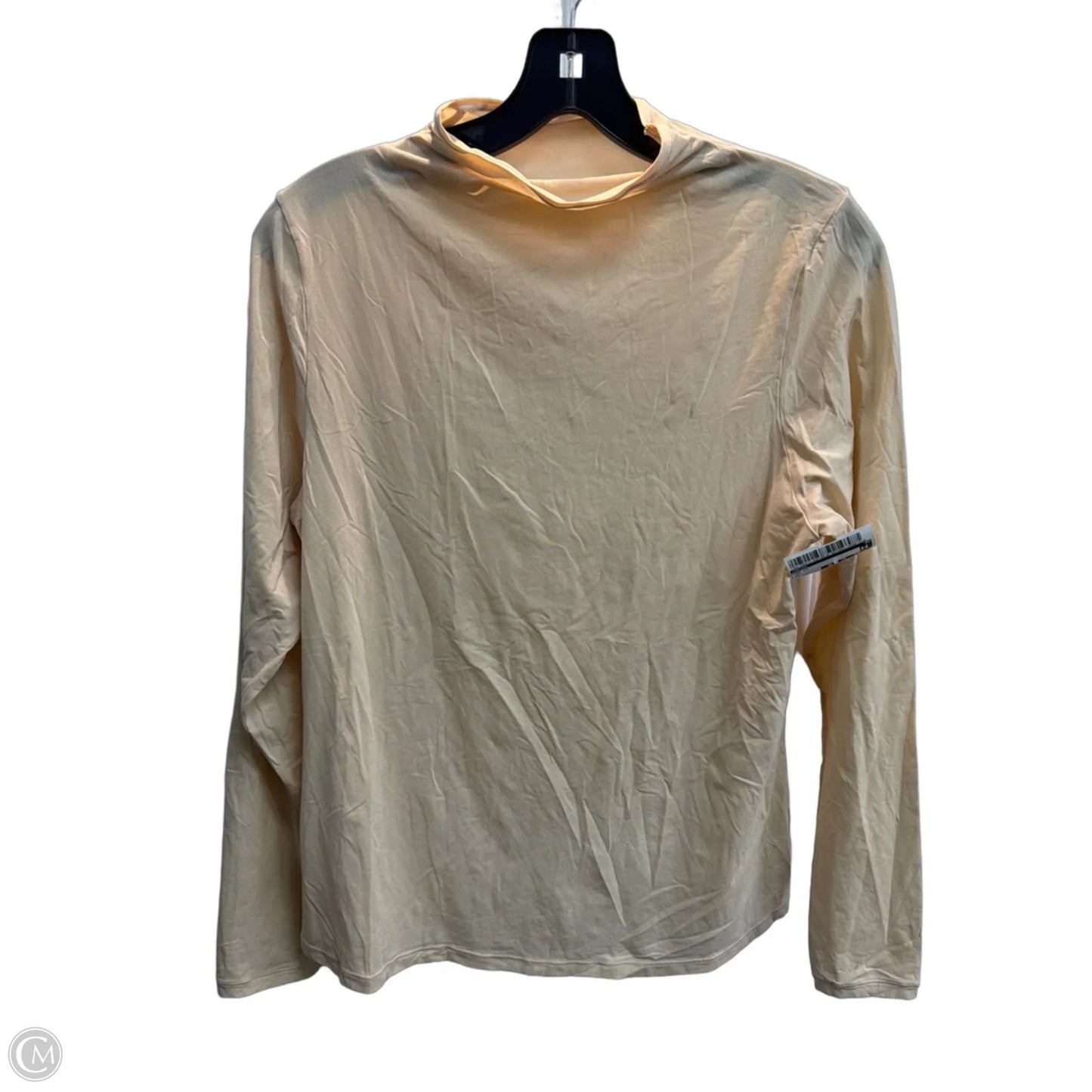 Top Long Sleeve By Skims In Tan, Size: 2x