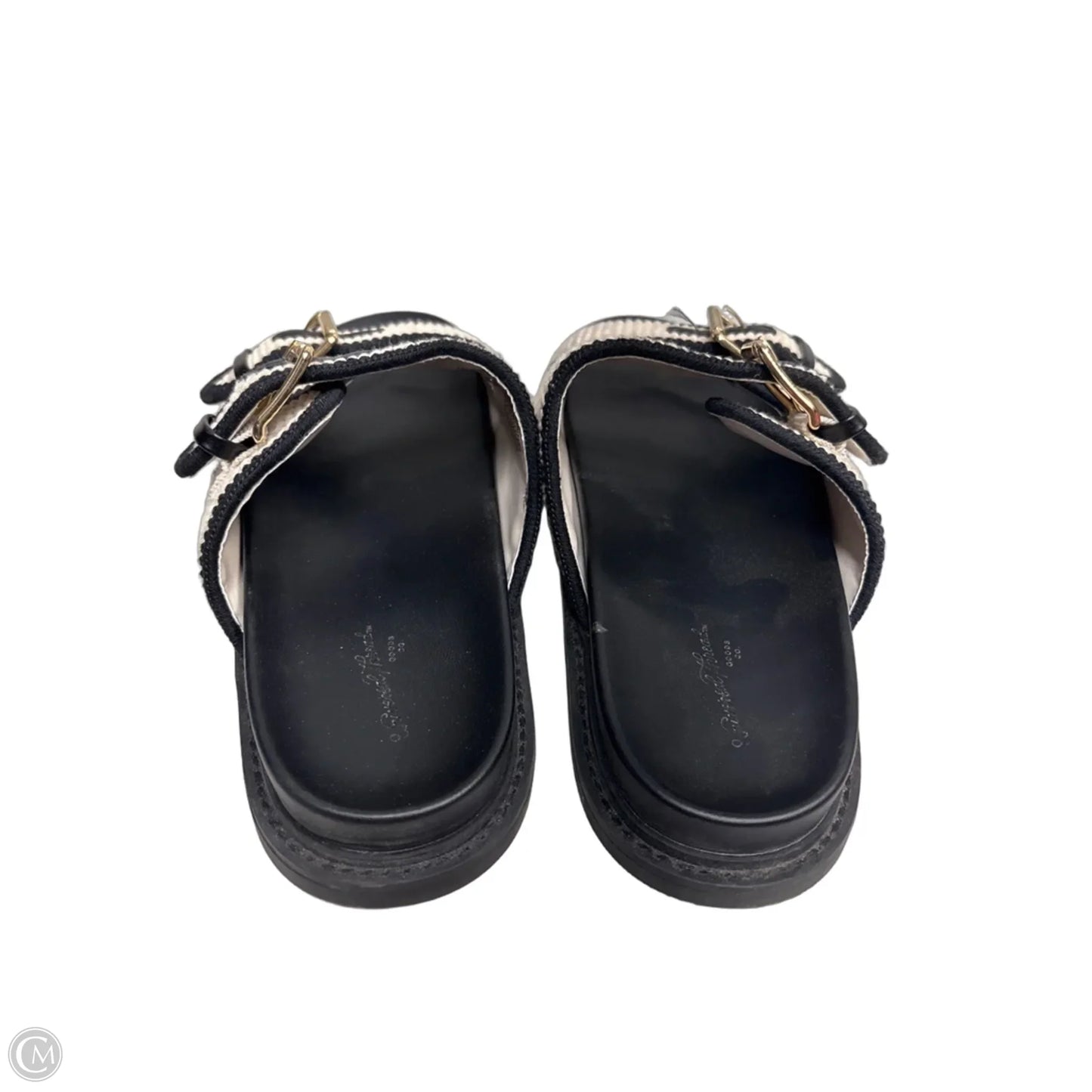 Sandals Flats By Universal Thread In Cream, Size: 9