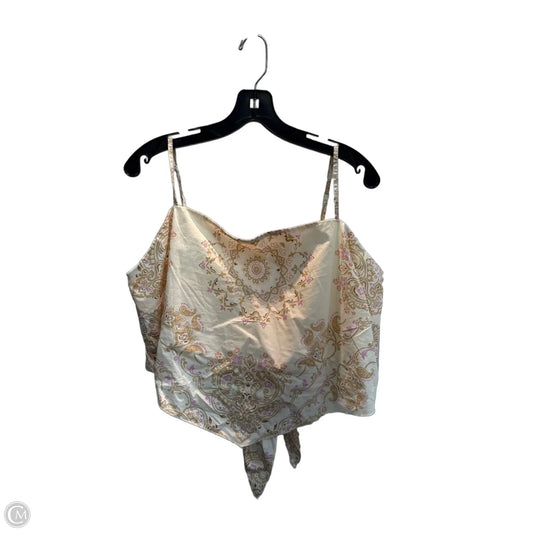 Top Sleeveless By American Glamour Badgley In Multi-colored, Size: Xl