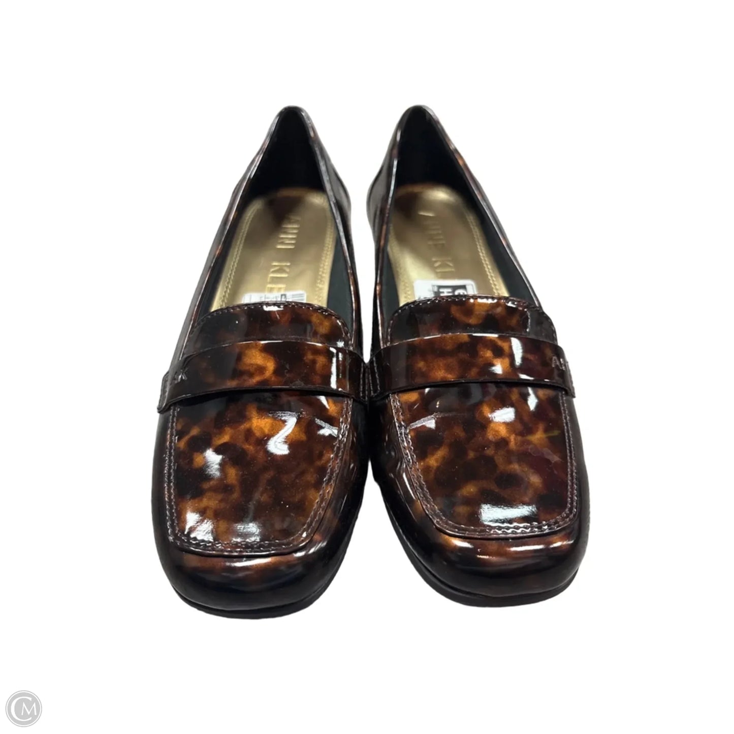 Shoes Flats By Anne Klein In Tortoise Shell Print, Size: 8