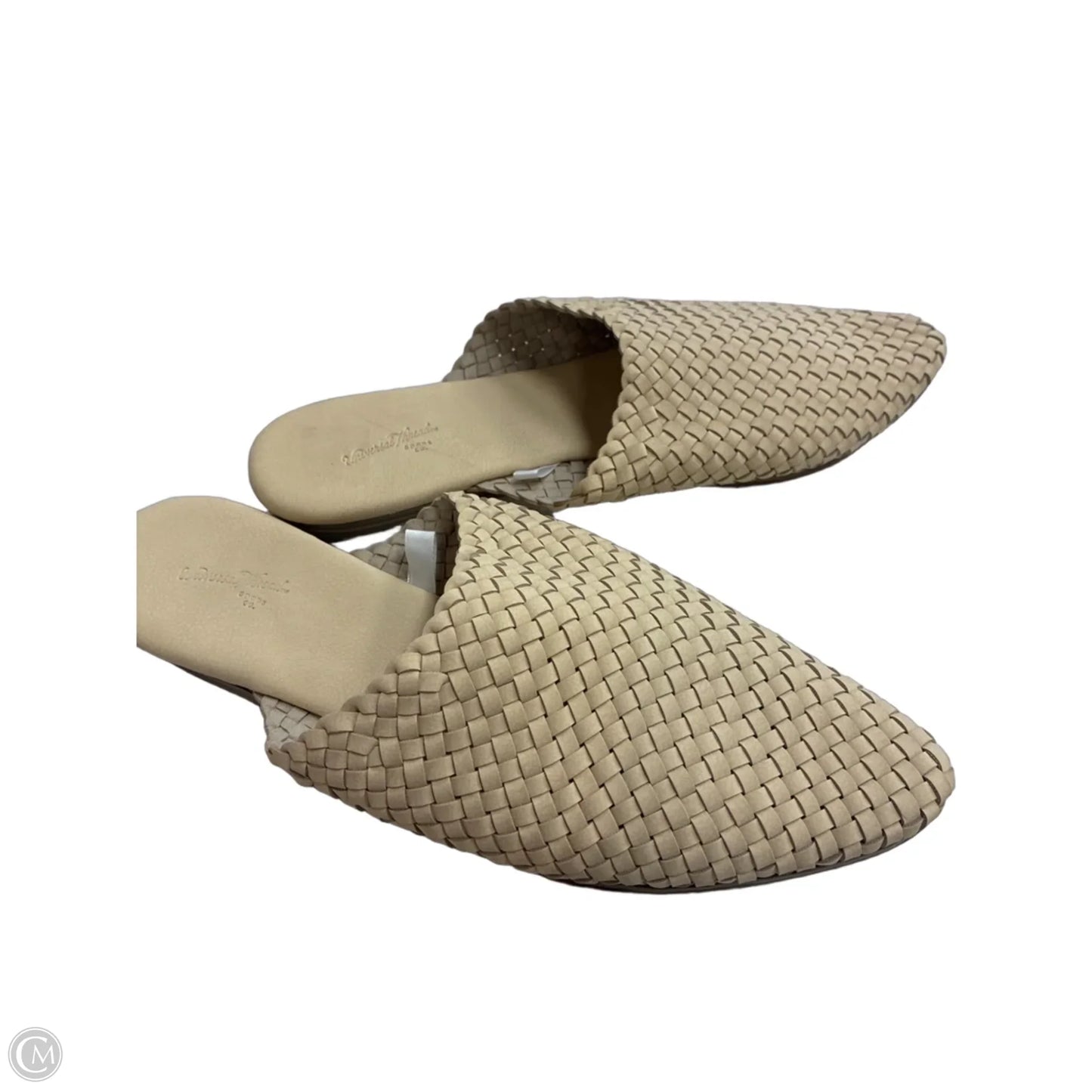Shoes Flats By Universal Thread In Cream, Size: 10