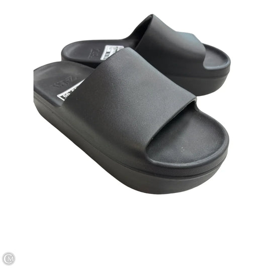 Sandals Flip Flops By Zara In Black, Size: 8