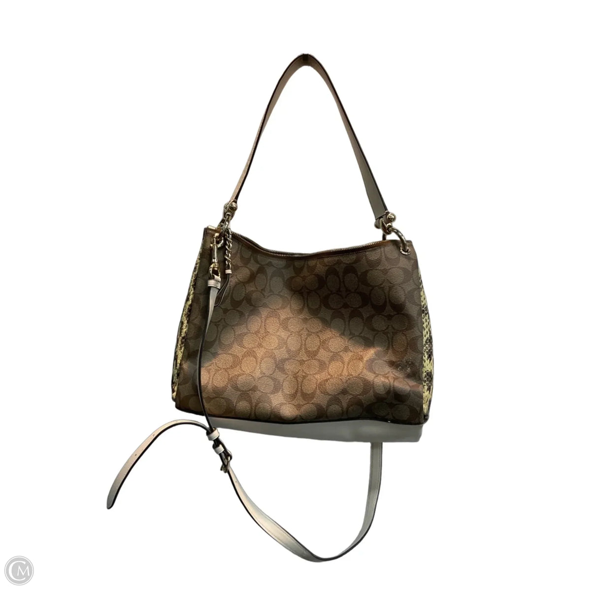 Handbag Designer By Coach, Size: Medium