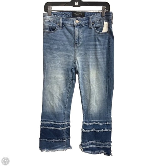 Jeans Boyfriend By Liverpool In Blue Denim, Size: 6