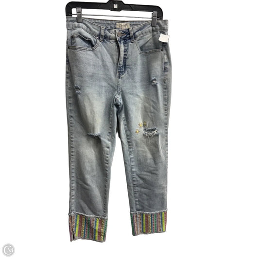 Jeans Boyfriend By Clothes Mentor In Blue Denim, Size: 6