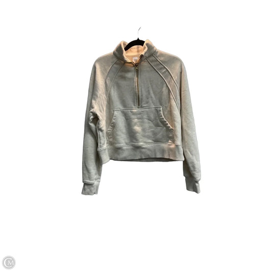 Athletic Sweatshirt Collar By Members Mark In Cream, Size: L