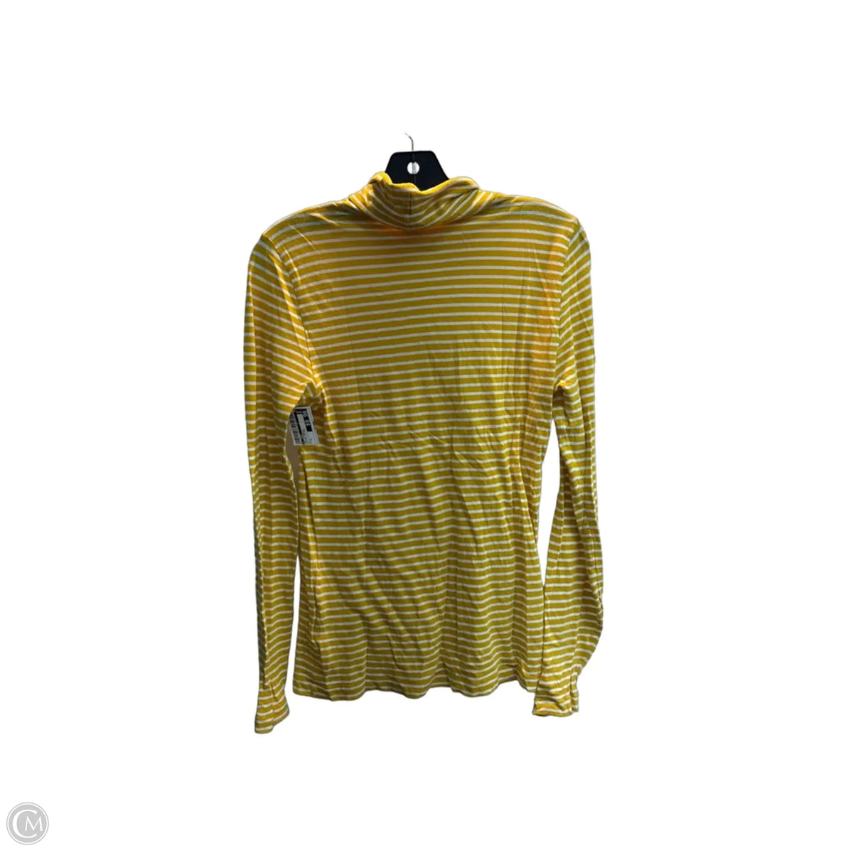 Top Long Sleeve Basic By J. Crew In Striped Pattern, Size: S