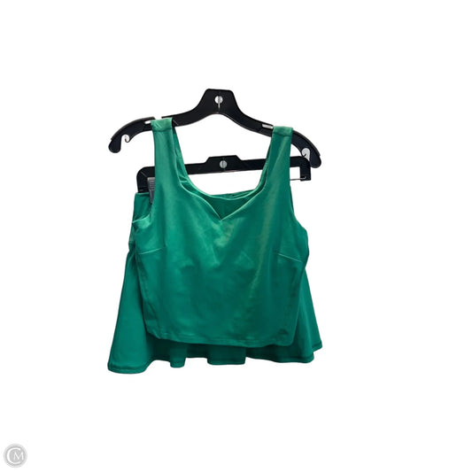 Athletic Shorts 2pc By Yogalicious In Green, Size: M