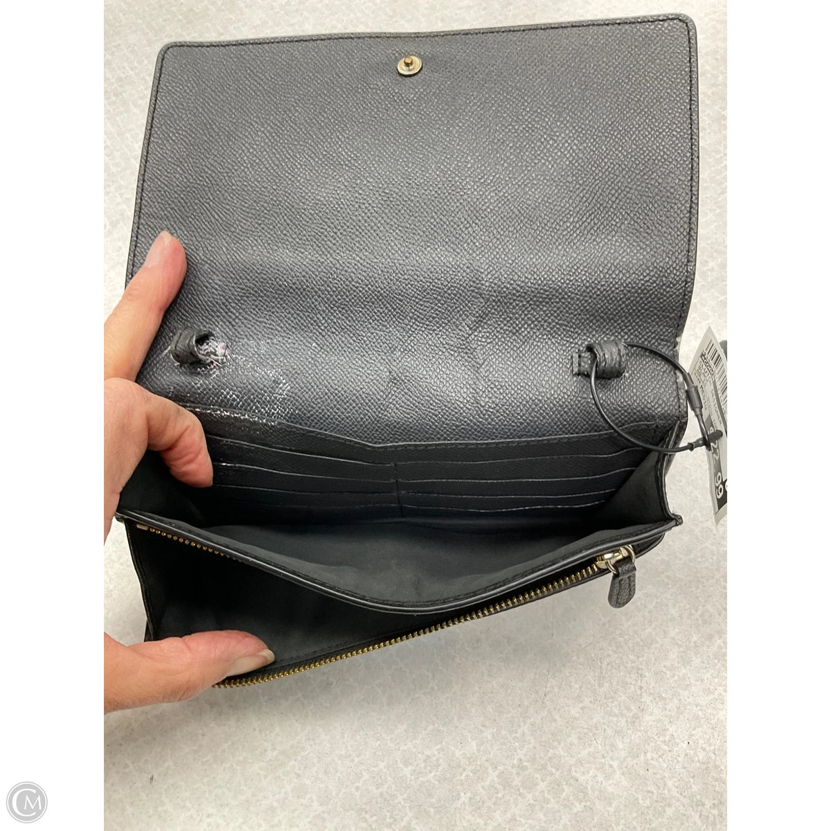 Clutch Designer By Coach, Size: Medium