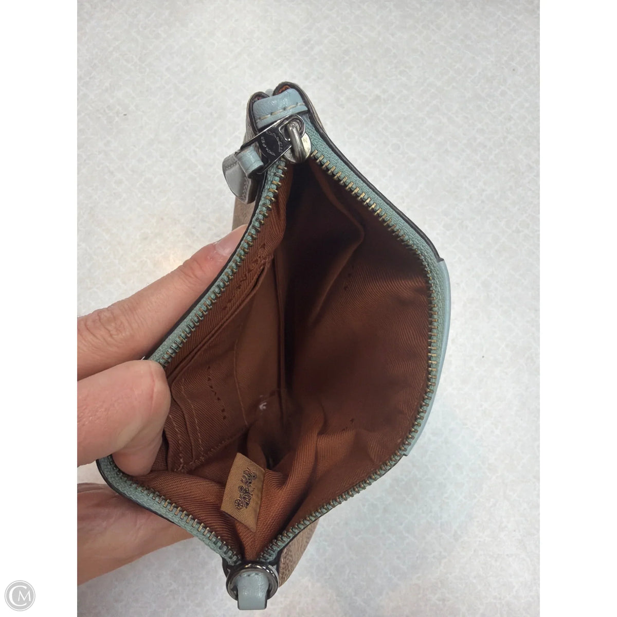 Clutch Designer By Coach, Size: Medium