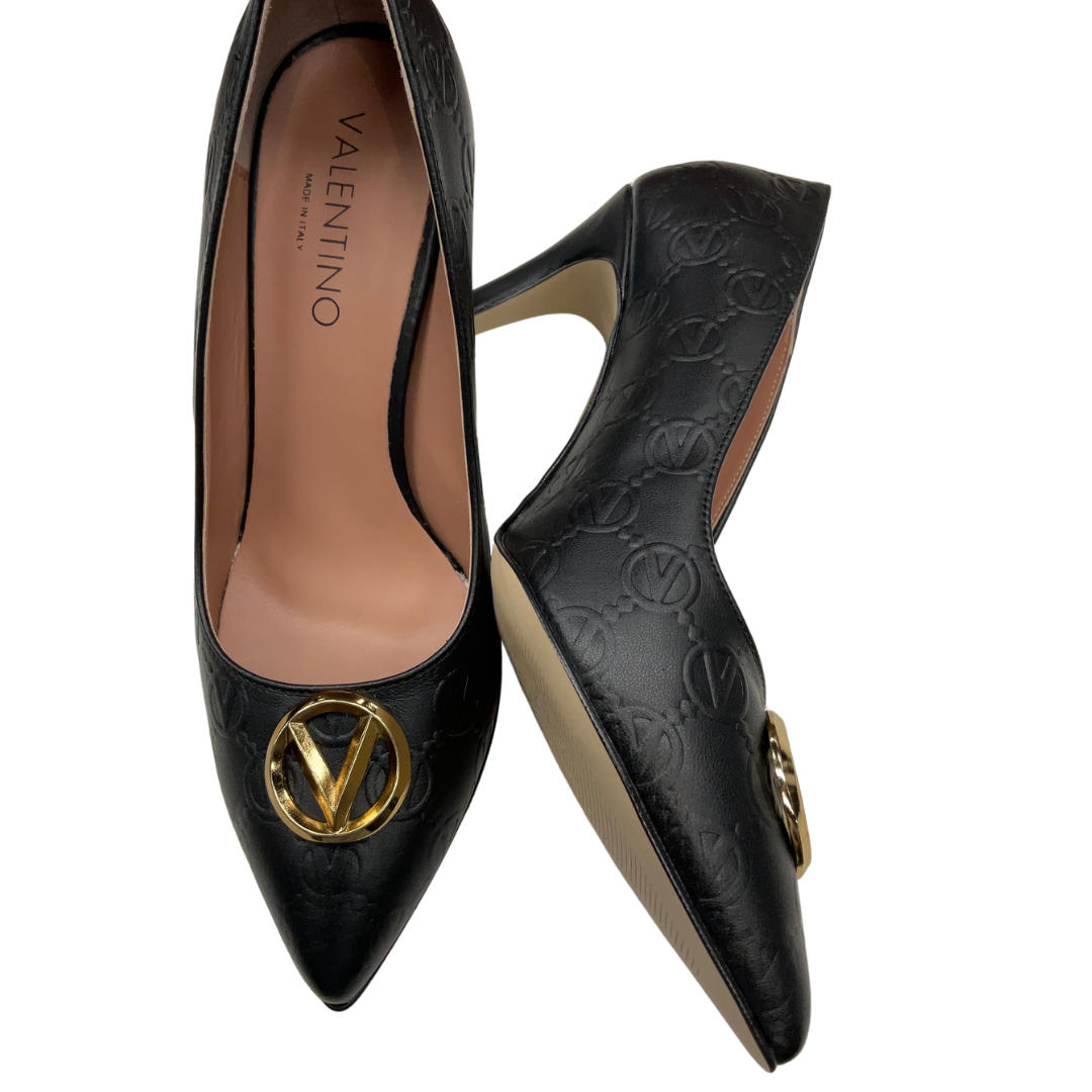 Shoes Heels Stiletto By Valentino-mario In Black, Size: 10