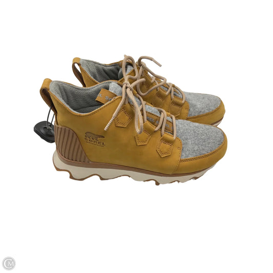 Boots Snow By Sorel In Tan, Size: 10