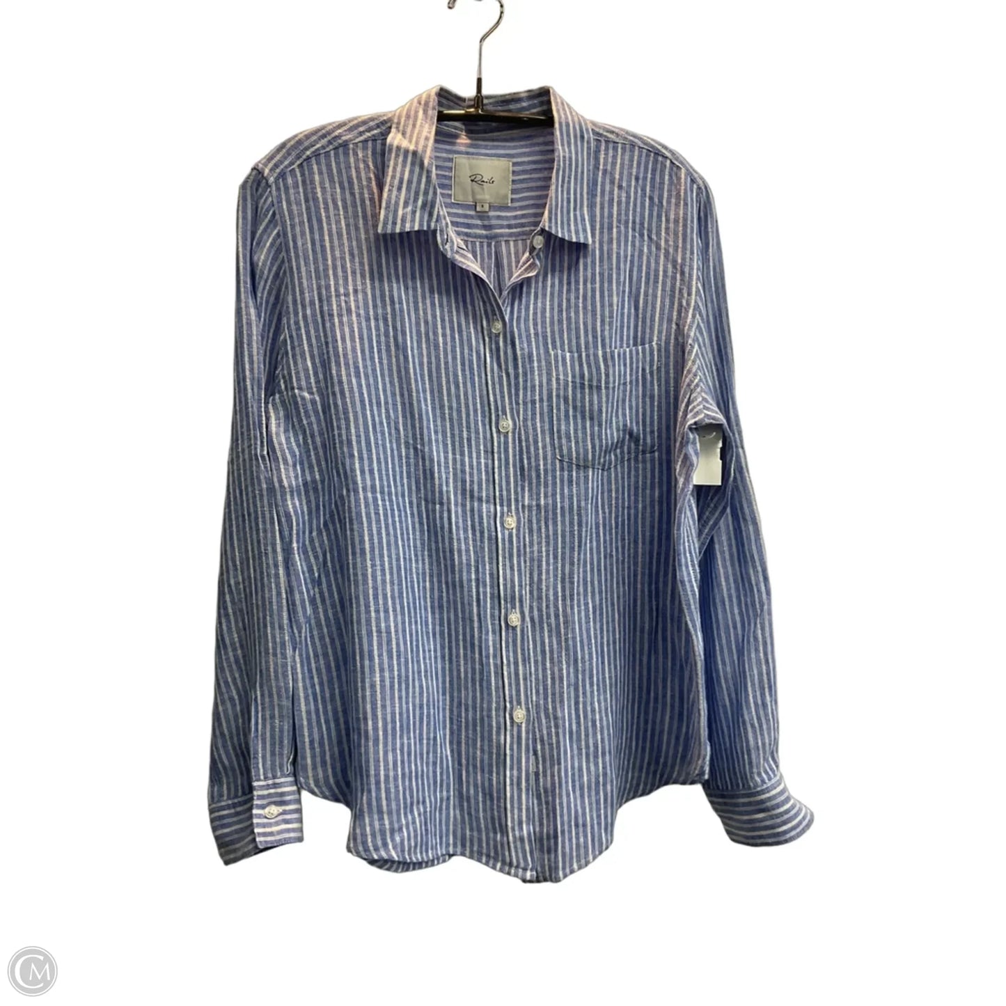 Top Long Sleeve By Rails In Striped Pattern, Size: S