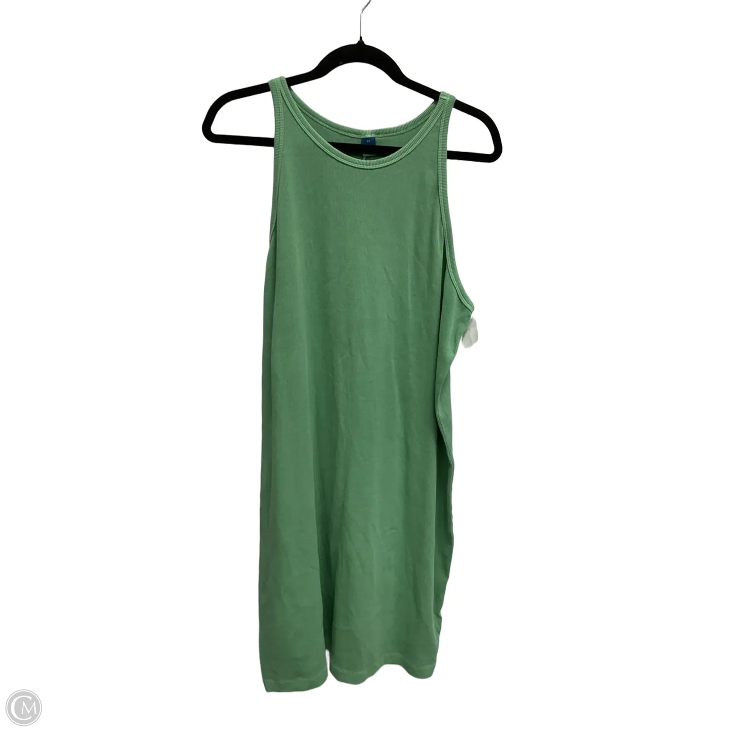 Dress Casual Midi By Old Navy In Green, Size: 3x