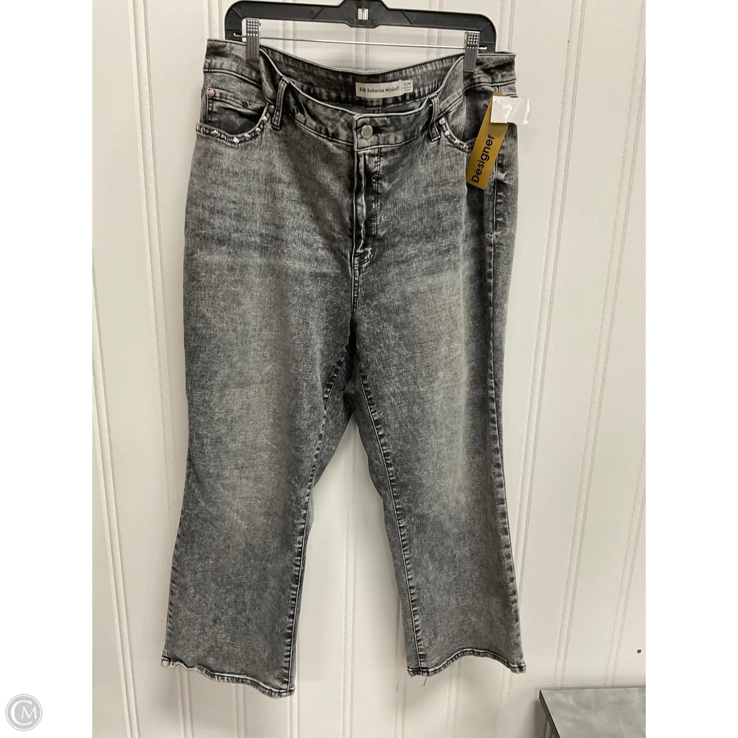 Jeans Designer By Rebecca Minkoff In Grey, Size: 20