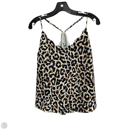 Top Cami By J. Crew In Animal Print, Size: L