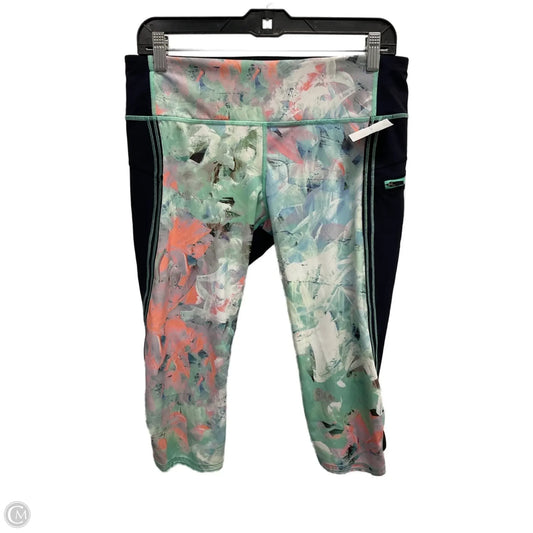 Athletic Leggings Capris By Lululemon In Multi-colored, Size: M