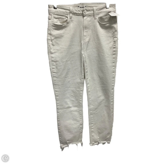 Jeans Cropped By Paige In White, Size: 6