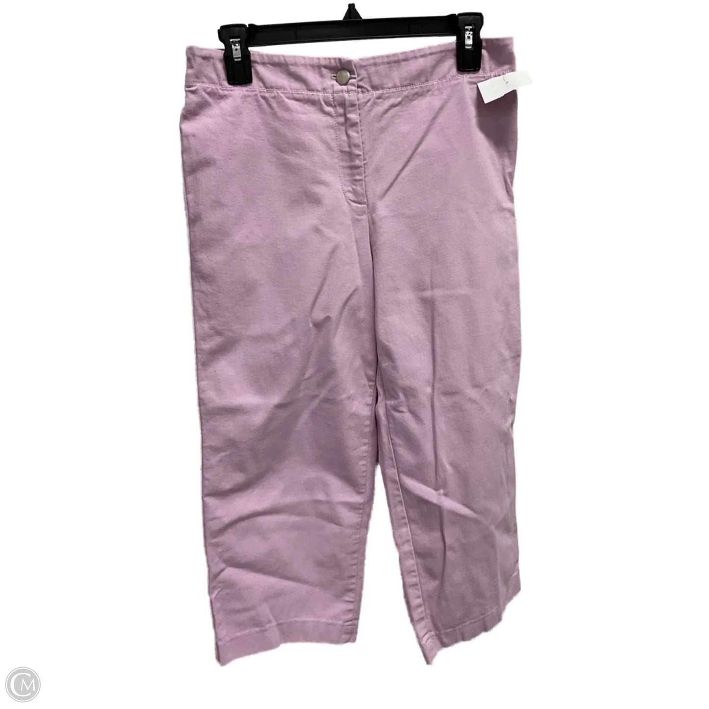 Capris By Eileen Fisher In Purple, Size: S