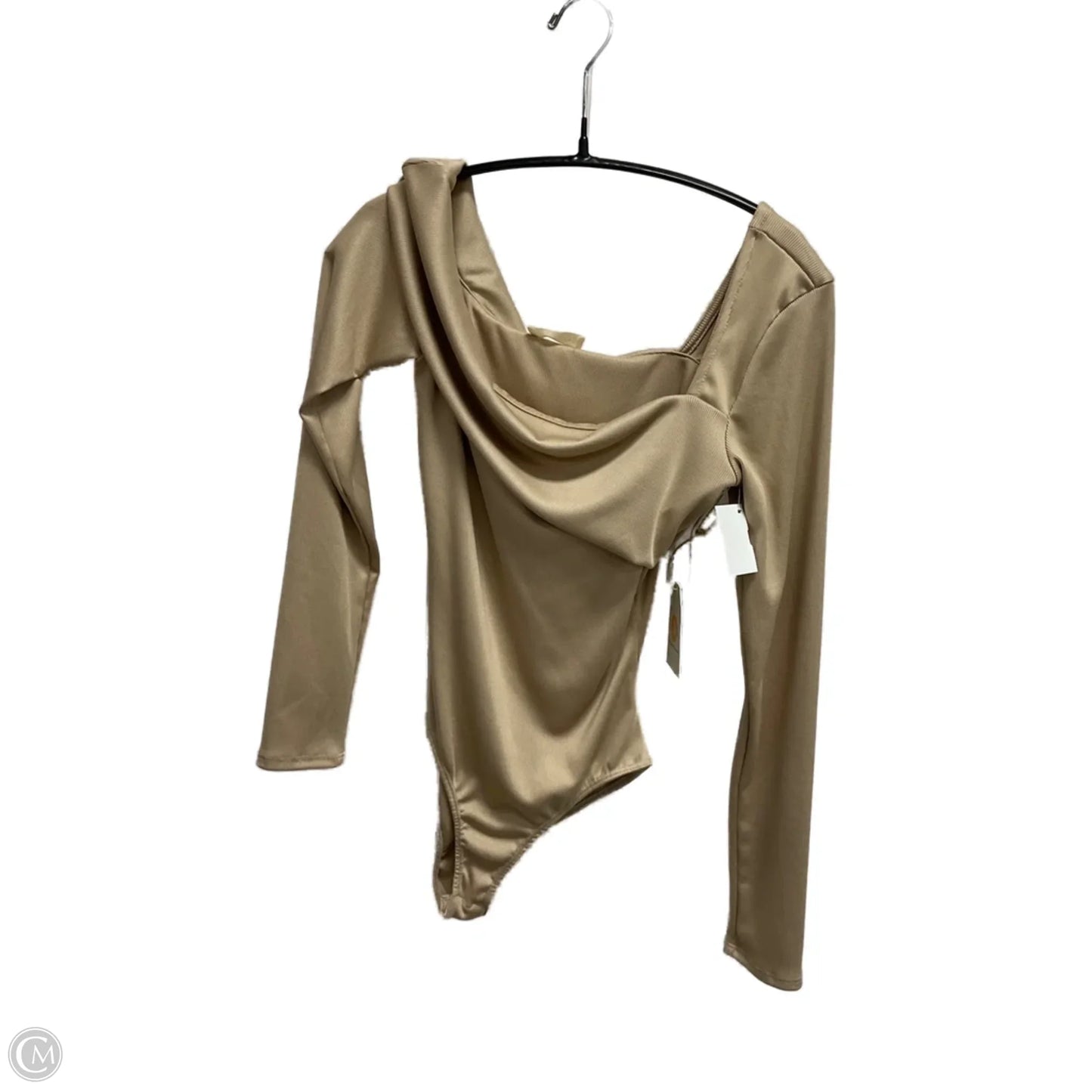 Bodysuit By Clothes Mentor In Tan, Size: Xs