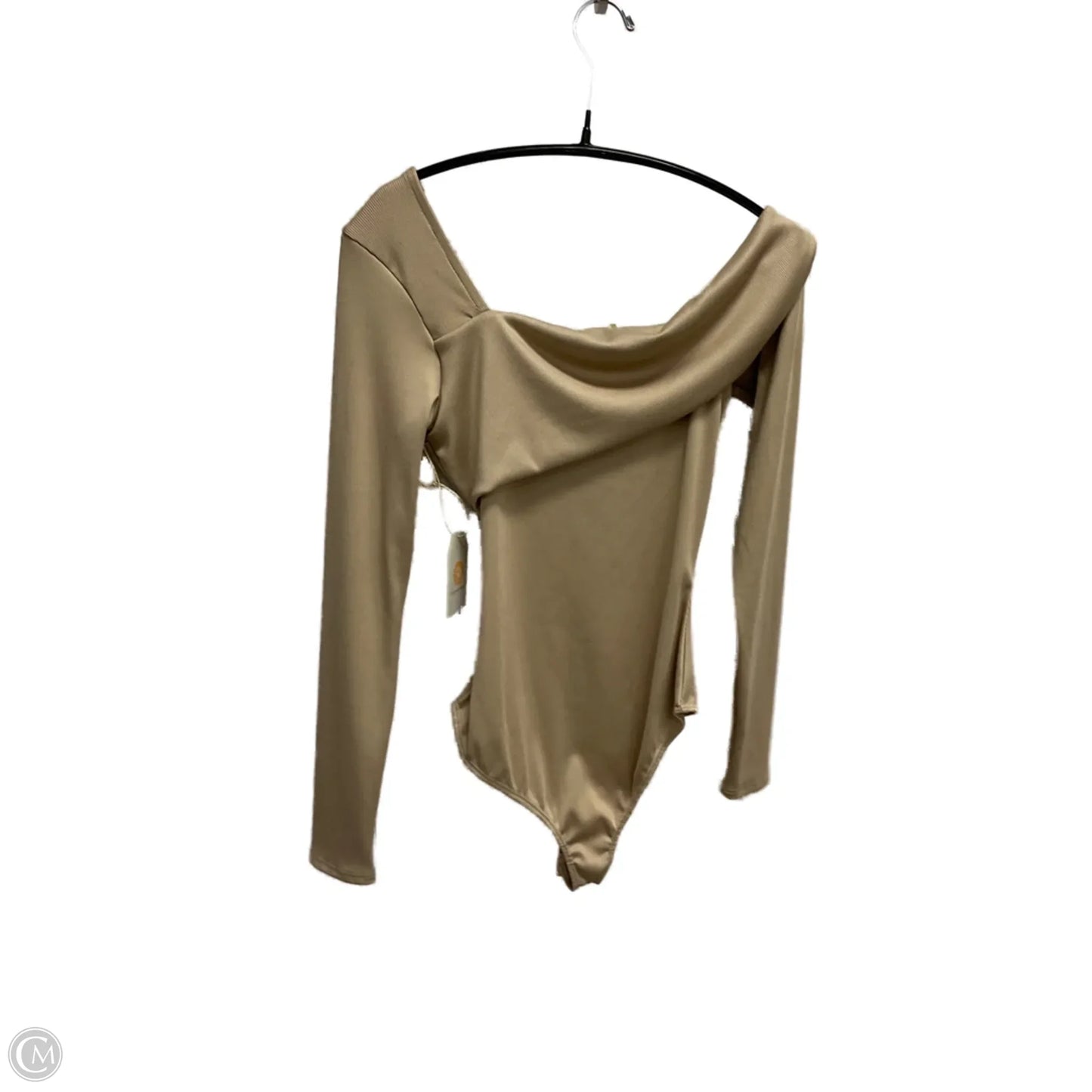 Bodysuit By Clothes Mentor In Tan, Size: Xs