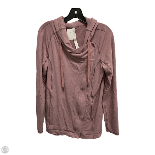 Athletic Jacket By Lululemon In Pink, Size: 8