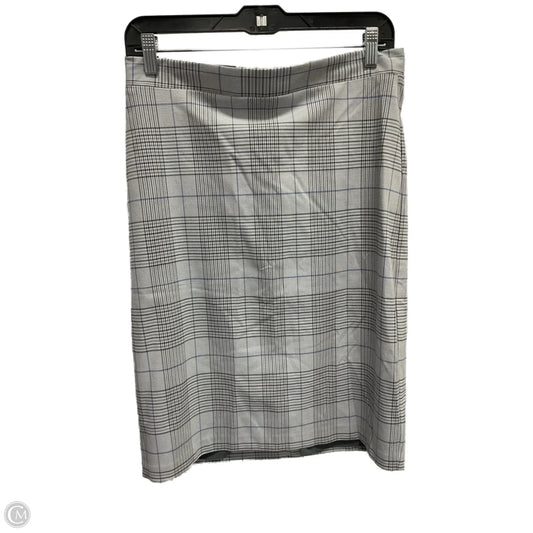 Skirt Midi By Banana Republic In Grey, Size: S