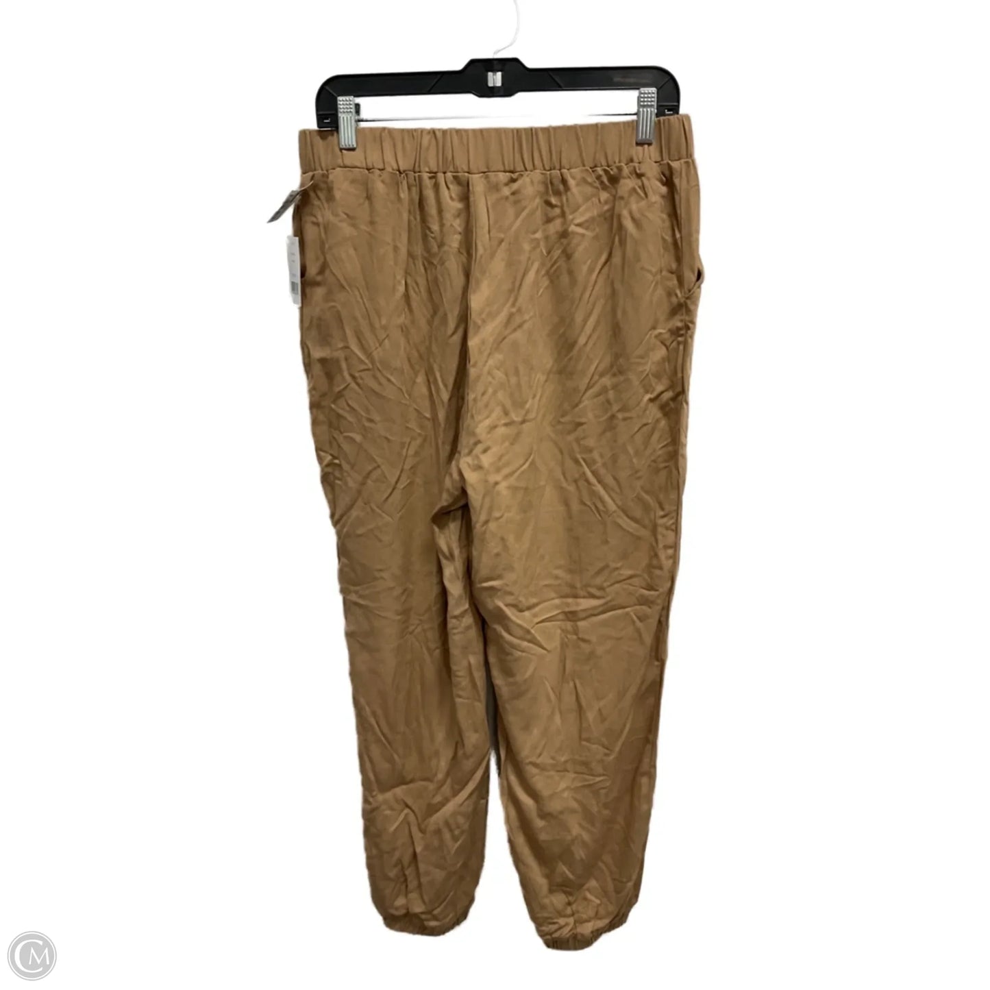 Pants Joggers By Clothes Mentor In Tan, Size: L