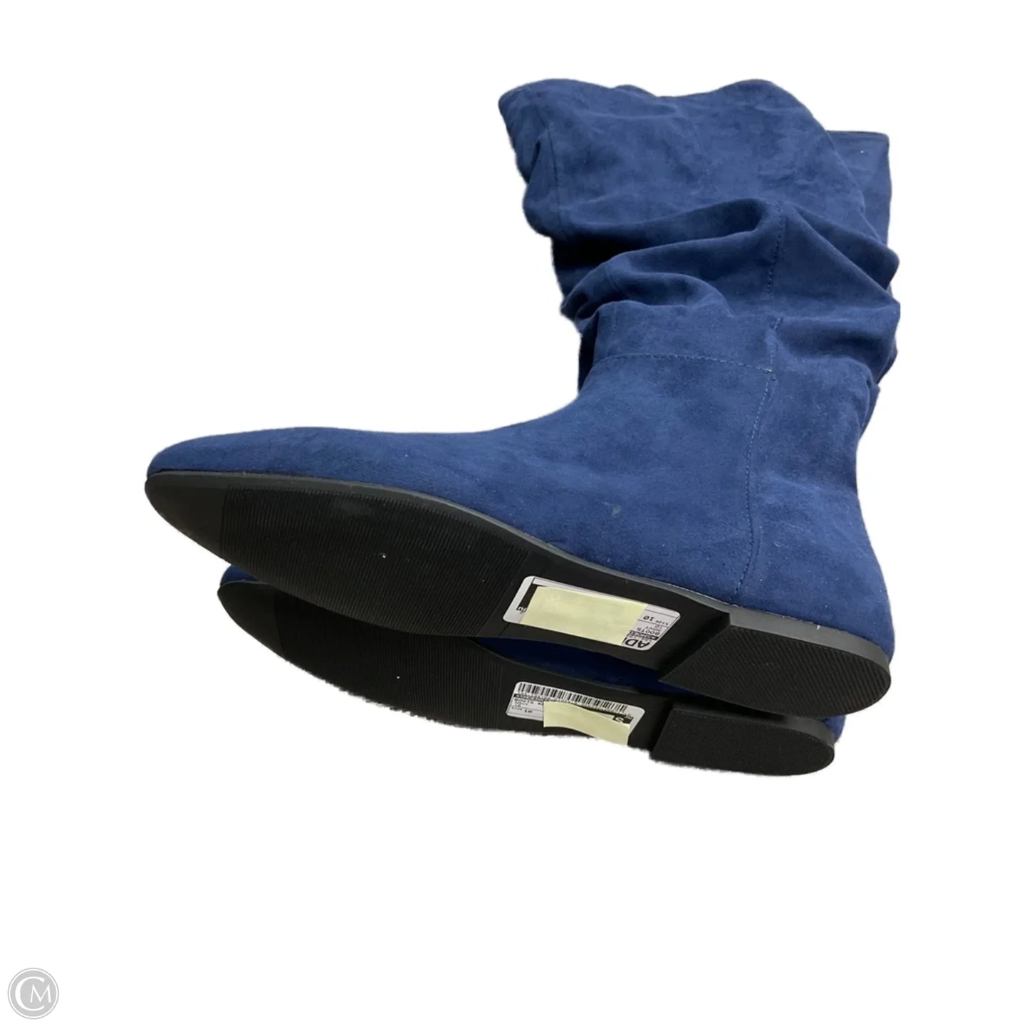 Boots Knee Flats By Shoedazzle In Navy, Size: 10