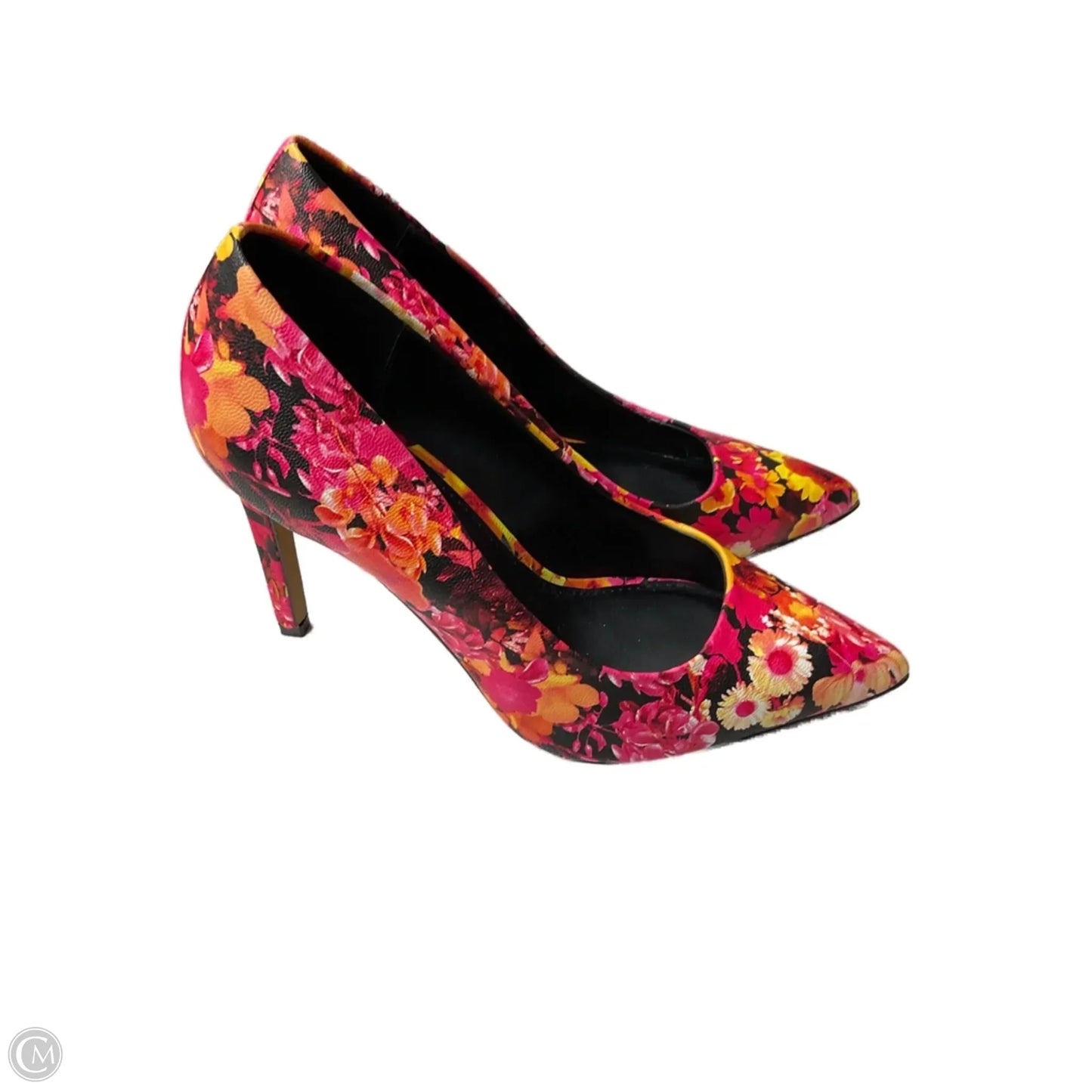 Shoes Heels Stiletto By New York And Co In Floral Print, Size: 8.5