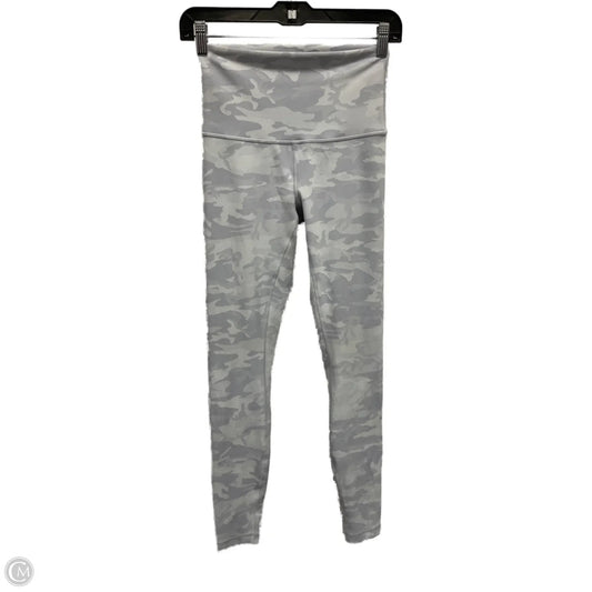 Athletic Leggings By Lululemon In Camouflage Print, Size: S