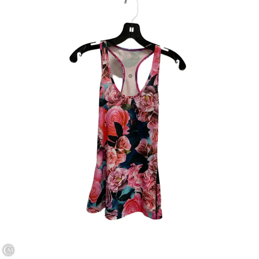 Athletic Tank Top By Lululemon In Multi-colored, Size: S