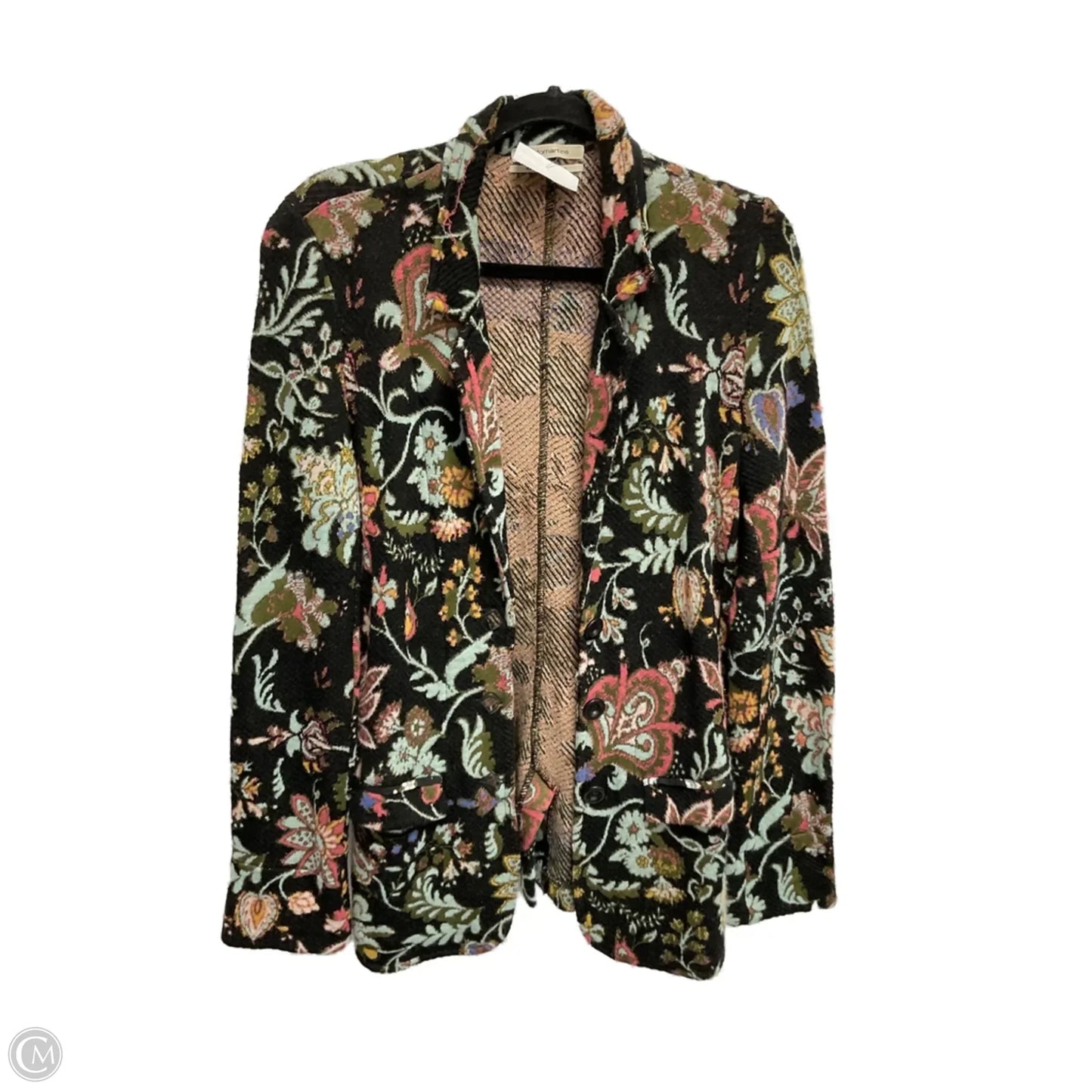 Blazer By Aldomartins In Floral Print, Size: M