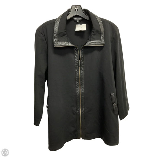 Jacket Other By Ming Wang In Black, Size: Xl