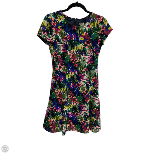Dress Casual Midi By J. Crew In Multi-colored, Size: Xs