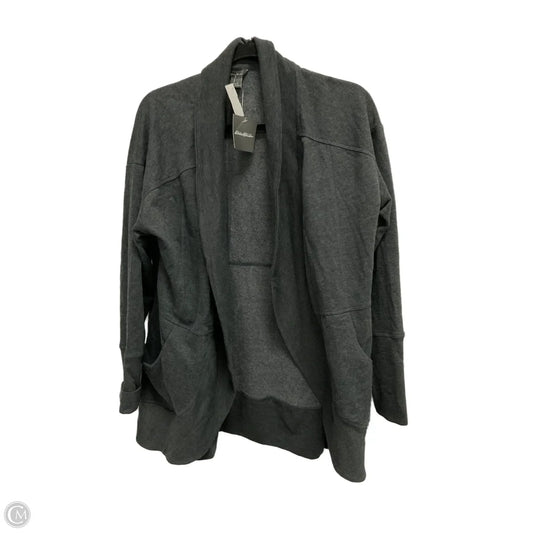 Cardigan By Eddie Bauer In Grey, Size: L