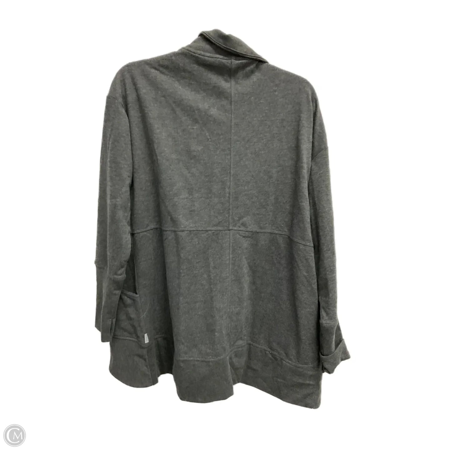 Cardigan By Eddie Bauer In Grey, Size: L