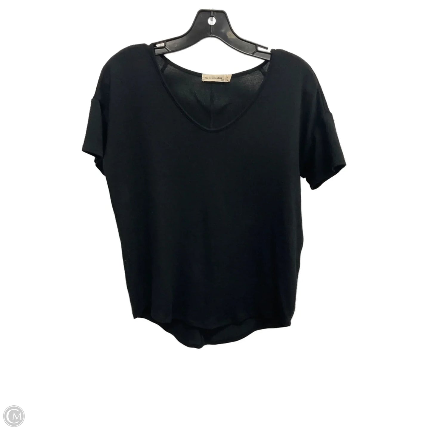 Top Short Sleeve Basic By Rag And Bone In Black, Size: Xs