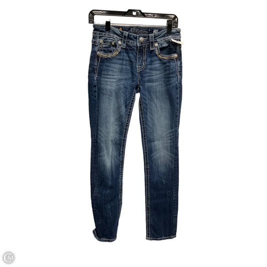 Jeans Straight By Miss Me In Blue, Size: 4