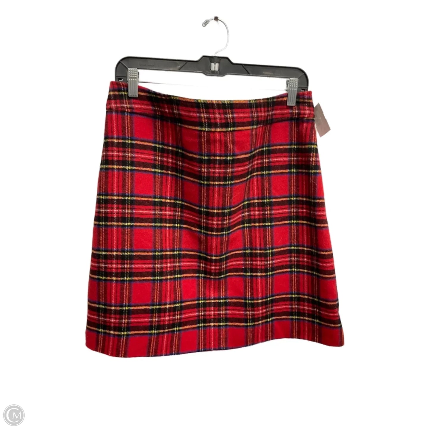 Skirt Mini & Short By J. Crew In Plaid Pattern, Size: 12