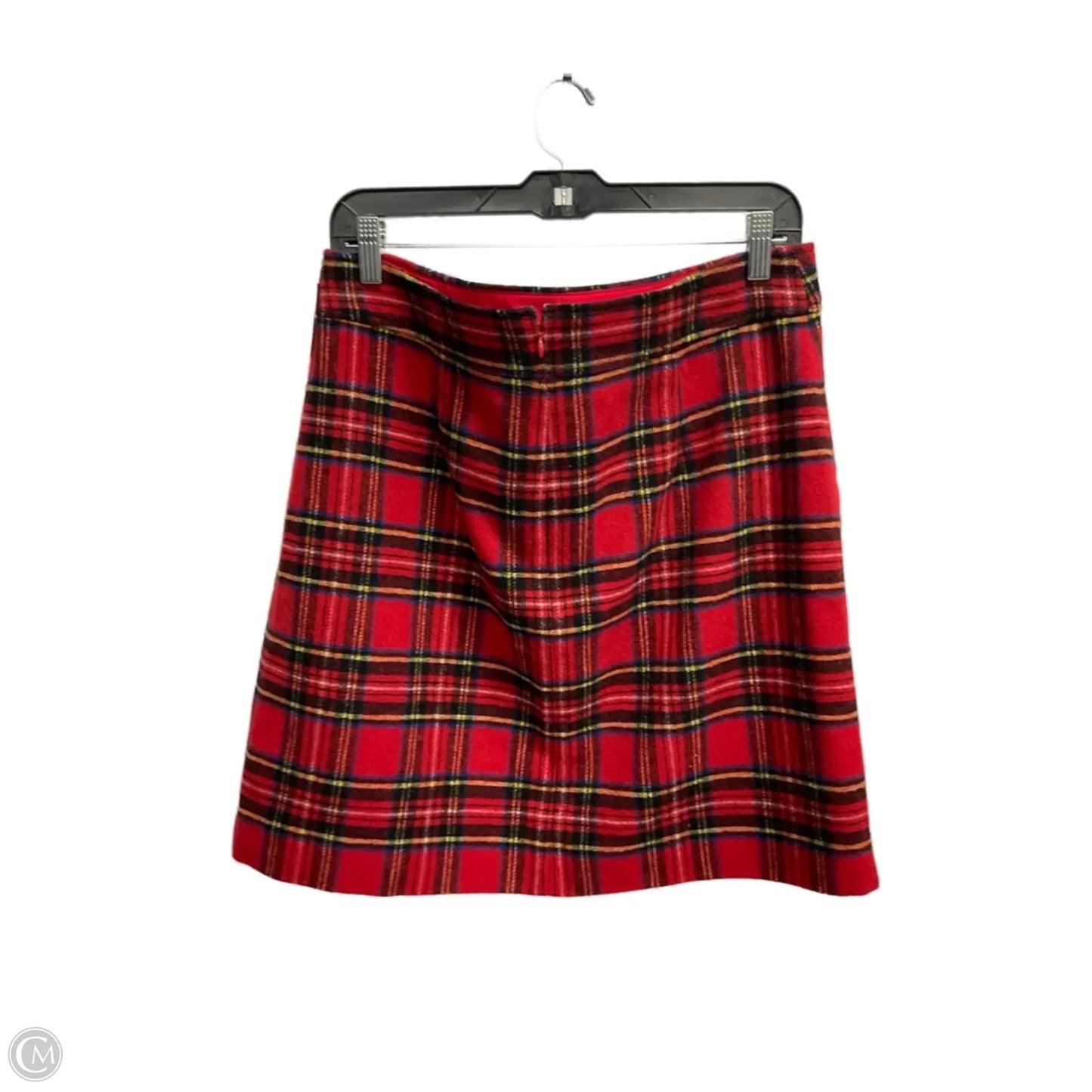 Skirt Mini & Short By J. Crew In Plaid Pattern, Size: 12