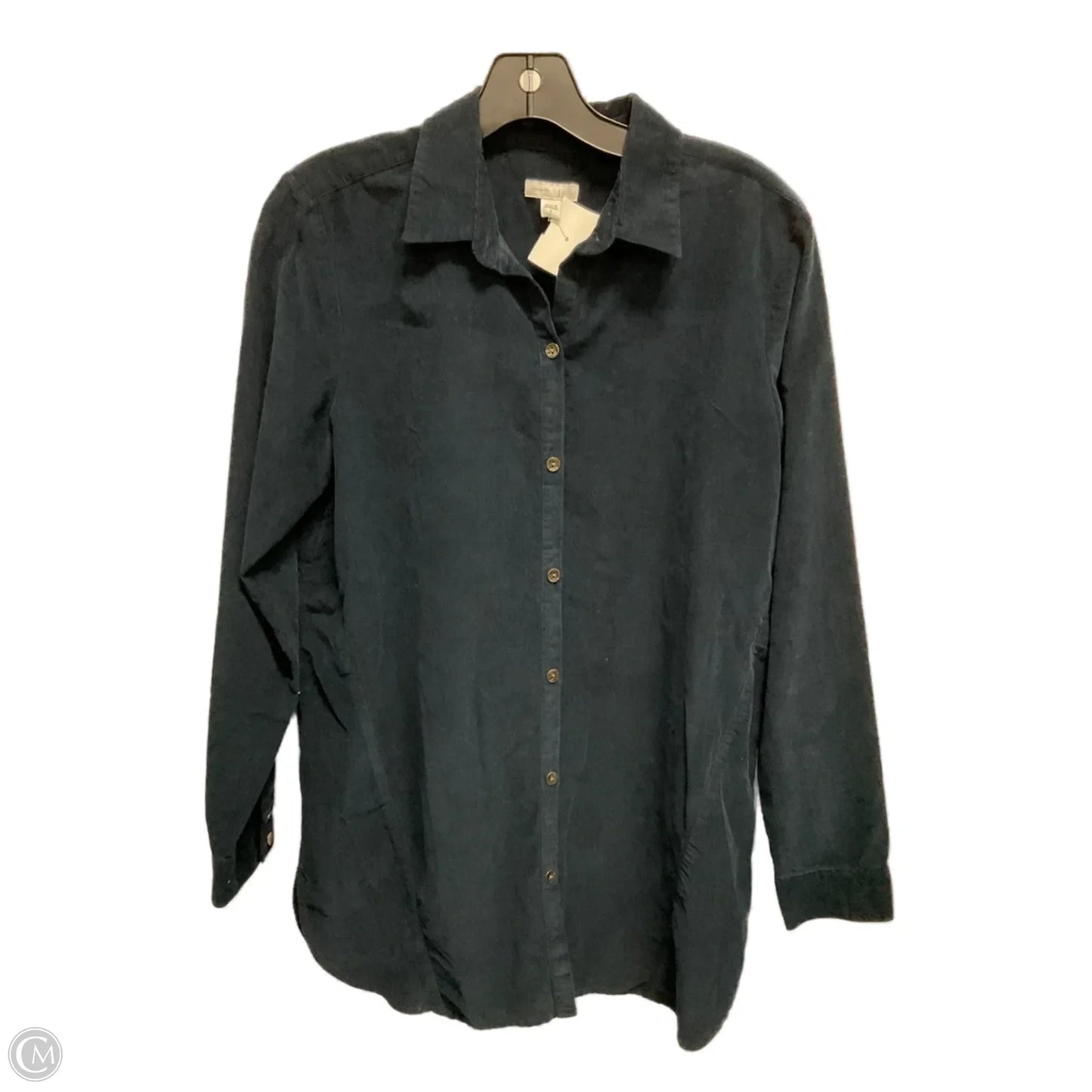 Top Long Sleeve By J. Jill In Navy, Size: S