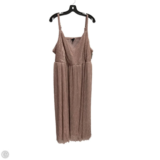 Dress Casual Maxi By Torrid In Pink, Size: 4x