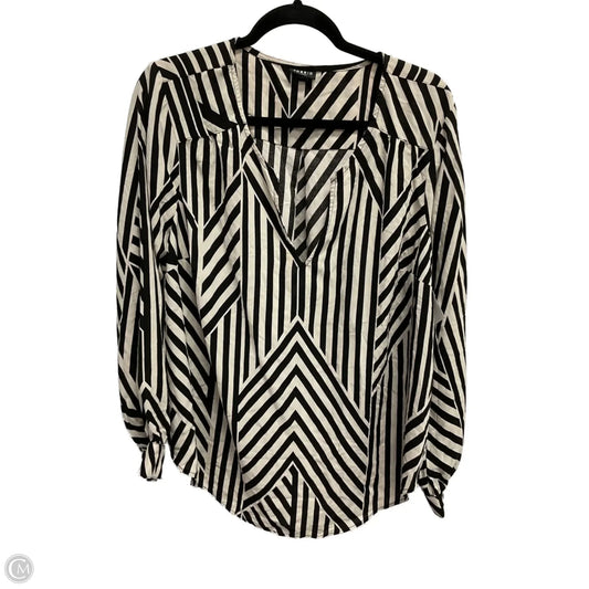 Blouse Long Sleeve By Torrid In Striped Pattern, Size: 1x