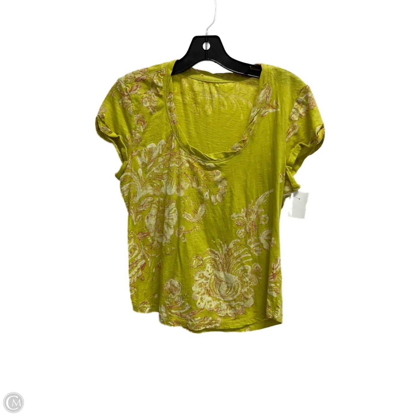 Top Short Sleeve By Pilcro In Green, Size: S