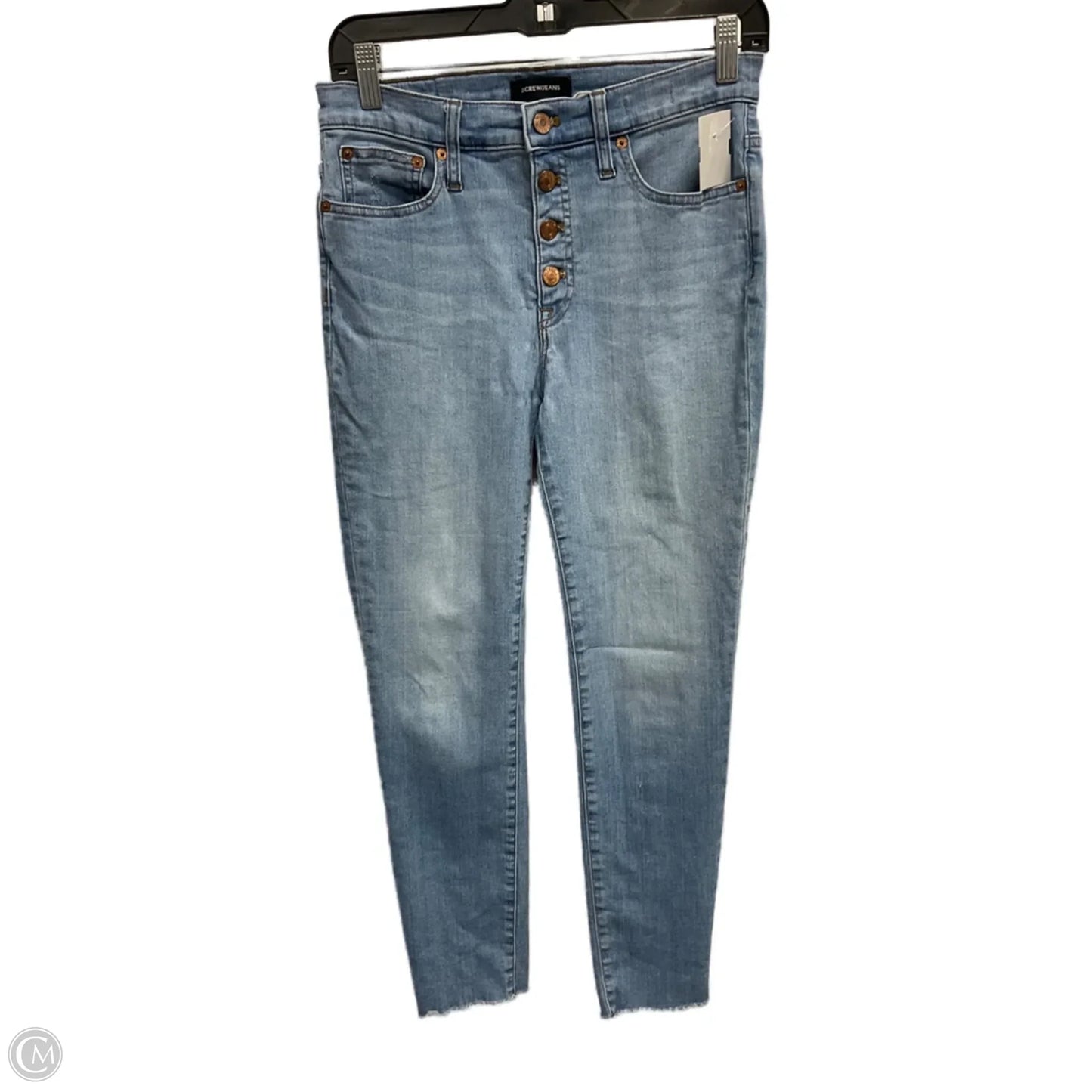 Jeans Skinny By J. Crew In Blue, Size: 4